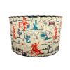 Yousheng Drum Lamp Shade Vintage Style Lamp Shade Lamp Cover Replacement Western Lampshade for Floor Lamps Table Lamps