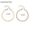 Alloy Double-layer Anklet European and American Jewelry New Thick Chain Jewelry High-end Bracelet Girls Anklet