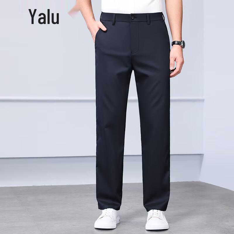 Мужские высокоэластичные несминаемые брюки Yalu в стиле business casual M