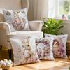 Easter Decorations Cushions Pillowcase Polyester Cushion Cover Throw Pillow Pillowcover Home Car Sofa Decor