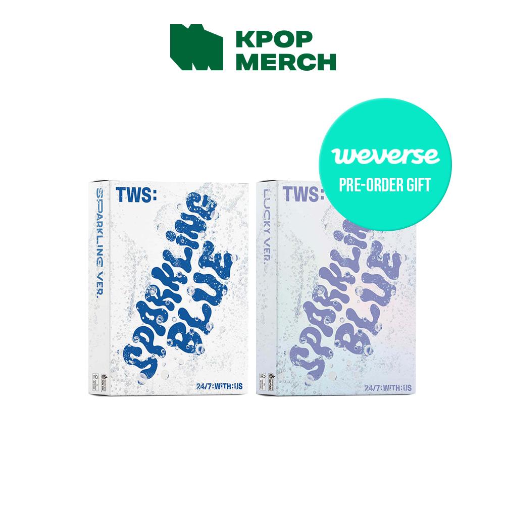 

TWS — сверкающий синий (Вкл.. Weverse ПОБ)