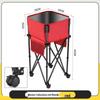 A1R Folding Camping Rack Set with Wash Basin