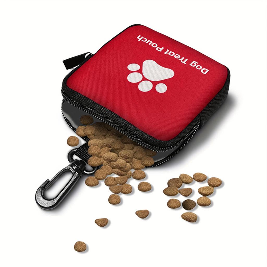 Waterproof Dog Treat Pouch Portable Compact Dog Training Rewards Bag Easy to Clean Multifunctional Poop Dispenser for Training