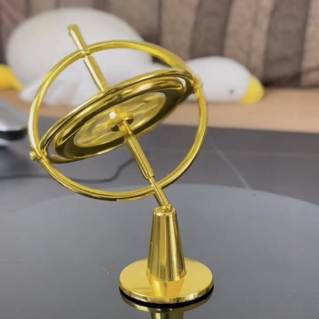 Creative Metal Anti Gravity Gyroscope Newton Balance Physics Science Development Thinking Education Toy Ornament Children's Gift