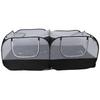 Foldable Pet Play Tent Portable Breathable Transparent Mesh Wall Pop Open Small Animal Playpen for Chicken Cat Dog