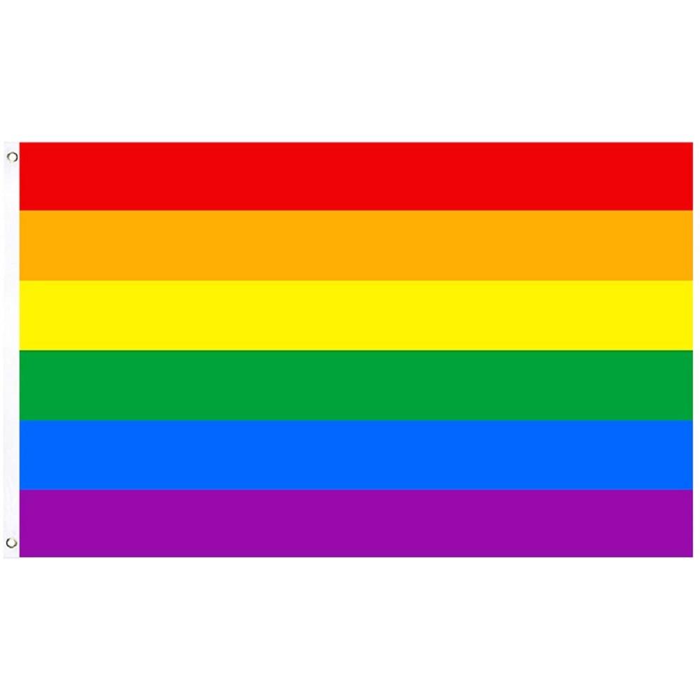 100 Bandierine Pansessuali Per Cupcake E Torte - Decorazioni Commestibili Con Stuzzicadenti Per Feste A Tema LGBT E Pride - JBCD