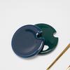 Ceramic Coffee & Tea Set with Lid, Spoon, Infuser, and Strainer - Gift Box Included