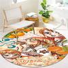 Nami Round Area Rug Carpet Rug For Living Room Bedroom Sofa Playroom Decor Nonslip Floor Mat