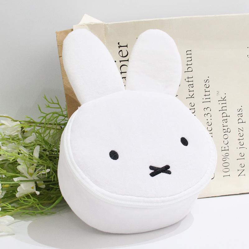 Cartoon Miffy Cosmetic Bags Kawaii Anime Handheld Collision Avoidance Camera Multi Functional Sundries Cartoon Storage Bag Gifts