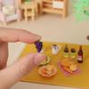 1 12 Scale Dollhouse Miniature Camping Tent Set Kids DIY Toy House Modern Furniture Accessories for Pretend Play Scene