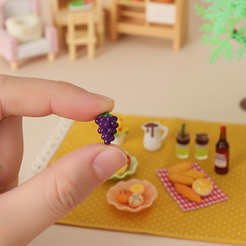 1 12 Scale Dollhouse Miniature Camping Tent Set Kids DIY Toy House Modern Furniture Accessories for Pretend Play Scene