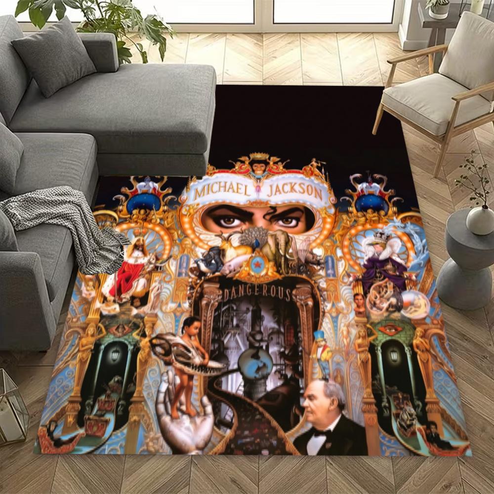 Michael Jackson Pop Legend Carpet Suitable For Dining Room Balcony Outdoor Decorate Room Antislip Rug Decorate Offices Spiritual Gift