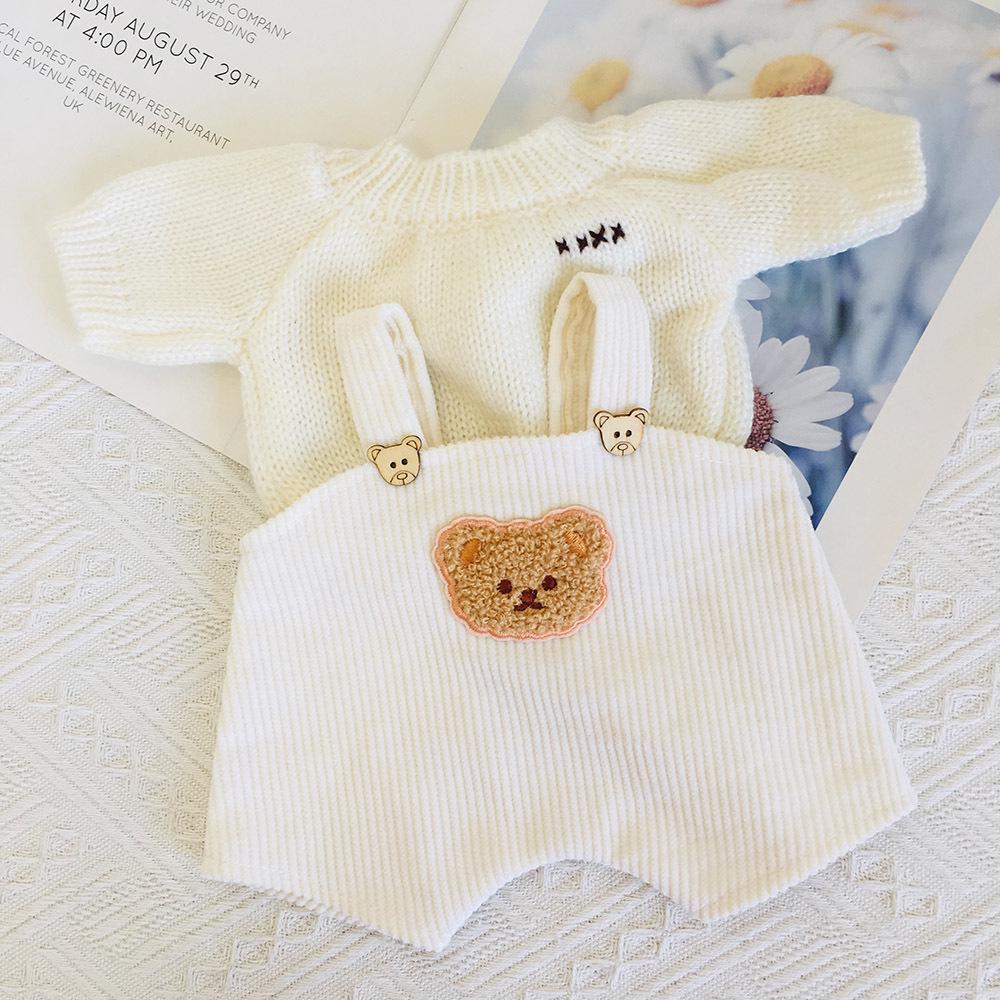 Medium 30cm Handmade Doll Clothes for Jointed Bear - S Size Belle Lulu Outfit Gift for Girls
