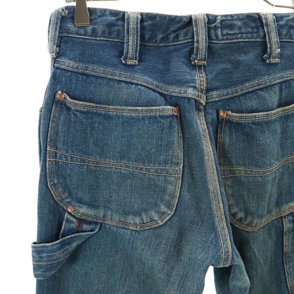 Blue Blue Made In Japan Boot Cut Denim Painter Pants W30 Wash Blue Women Used