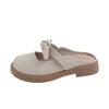 Baotou half slippers women's new summer wear fashionable versatile lazy one-pedal single shoes platform sandals women