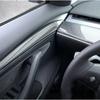 Dashboard Trim Strip for Tesla Model 3 Y Center Console Panel Sticker Cover Carbon Fiber ABS Modely Car Accessories 2017-