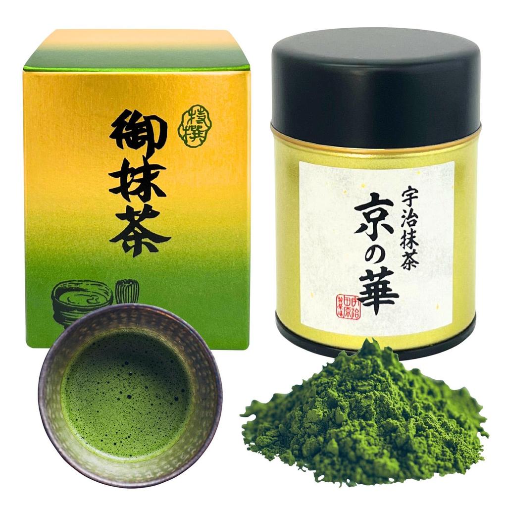Kyoto Ujitawara Tea Plantation Uji Matcha Kyo No Hana 40g Matcha In a Tin 29138
