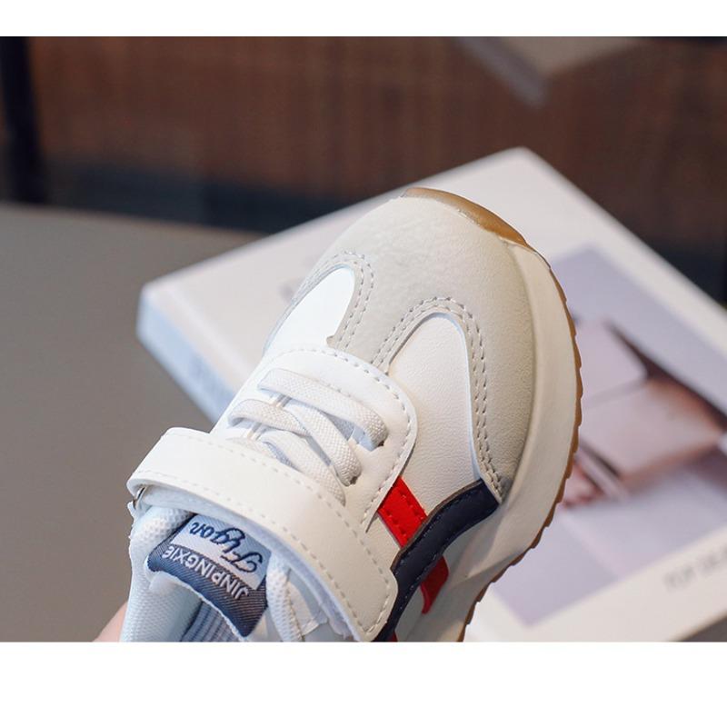 Autumn New Arrivals Children's Sneakers, White Shoes for Boys & Baby Girls, Anti-slip Color-Blocking Casual Running Shoes.