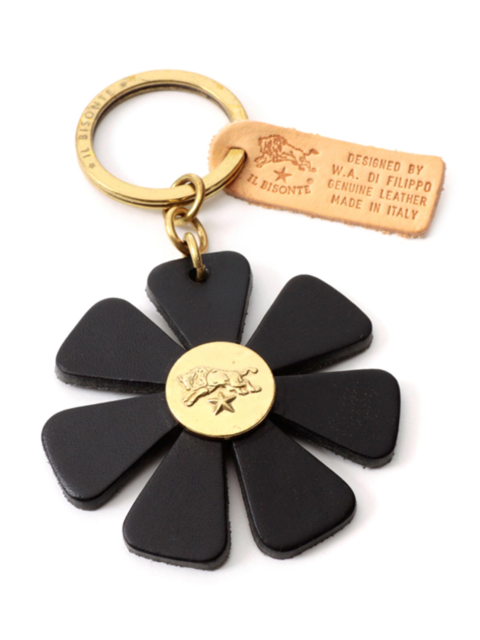 

Брелок для ключей F Черный [Il Bisonte] 54_1_5482305490 чёрный