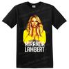 Miranda Lambert Country Singer Portrait T Shirt Western Music Fan Graphic Tee