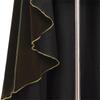 Women Medieval Cloak Stand Collar Deluxe Velvet Gold Trim Cape For Adult Christmas Halloween Paty