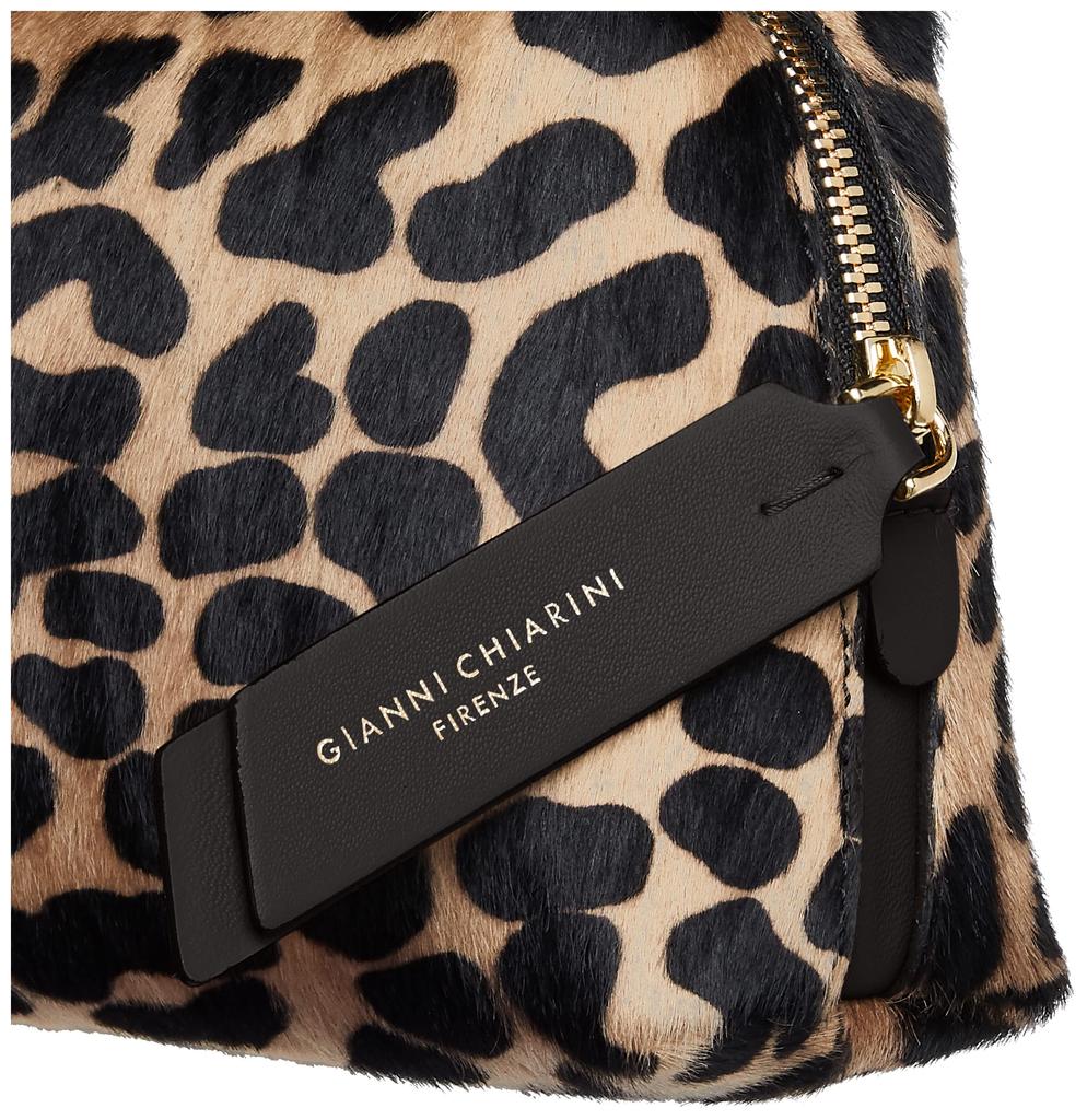 Axelväska BS 8145 ALIFA [Gianni Chiarini] CAV-PL Dam LeoMacchiaNera-Nero [artikel]