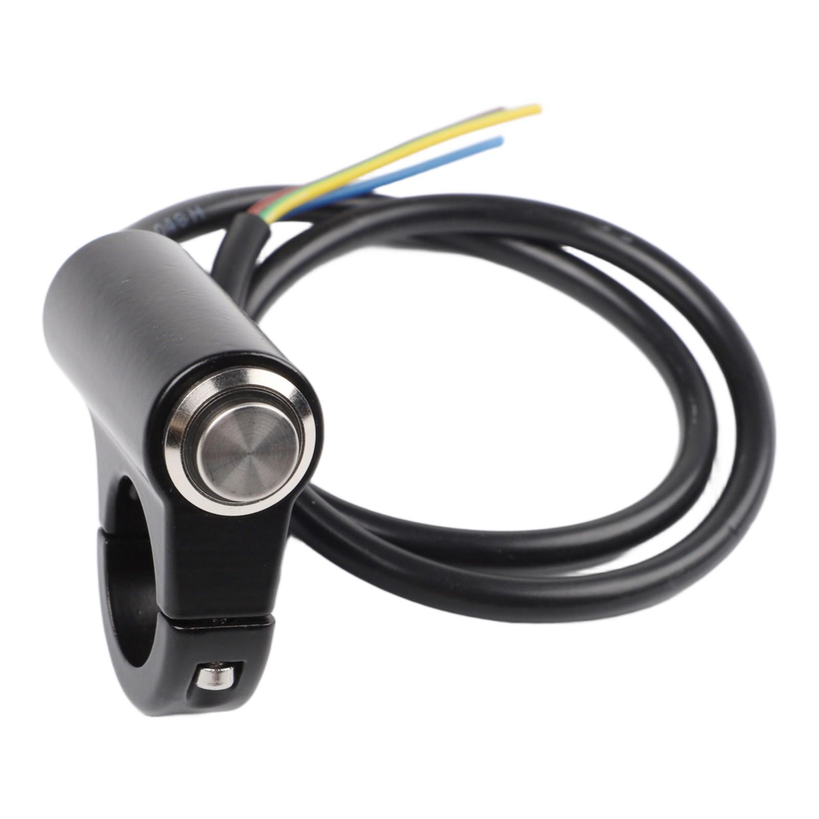 Handlebar Switch 3-button Switch Motorcycle Switch Single hole