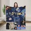 Katarsis Tavo Akys Eurovisions  Blanket  Soft Warm For Living Room Travel Office Flannel Bedspread Bed Cover