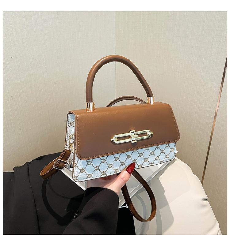 Handbag Women's 2025 New Fashion Niche Shoulder Bag Textured Foreign Versatile Messenger Bag Box Bag