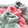 Women's Coral Fleece Hoodie - Warm Pajama Jacket for Autumn & Winter