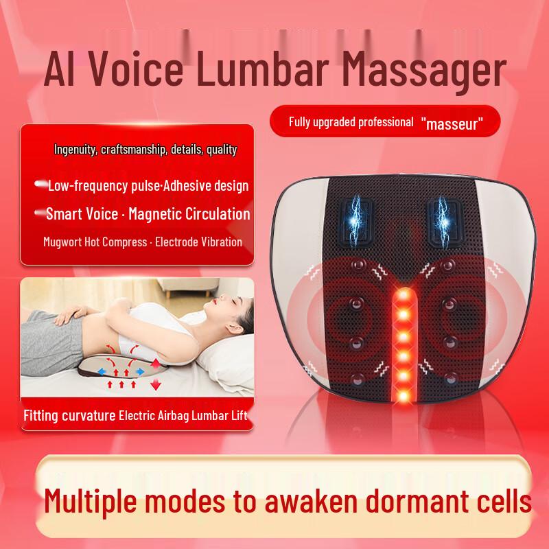 Ayoub Lumbar Massager Pillow
