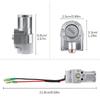 Universal Motorcycle Electric Bike Battery Lock High Security Anti Theft Battery Lock for Enhanced Security & Protection