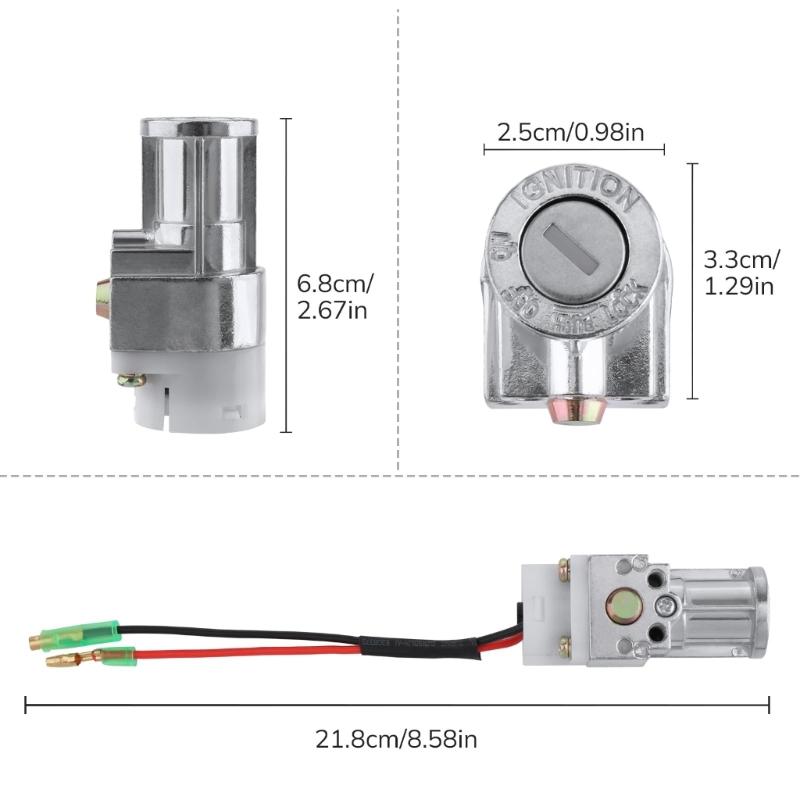 Universal Motorcycle Electric Bike Battery Lock High Security Anti Theft Battery Lock for Enhanced Security & Protection