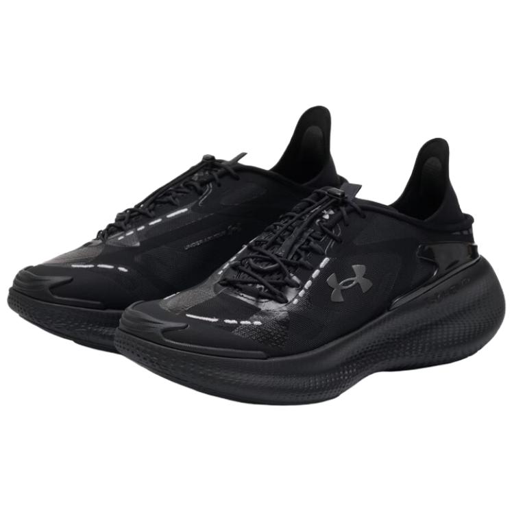 Under Armour Echo Comfortable Durable Breathable Low-Top Casual Shoes Unisex Sneaker Black Gray 6006061-007
