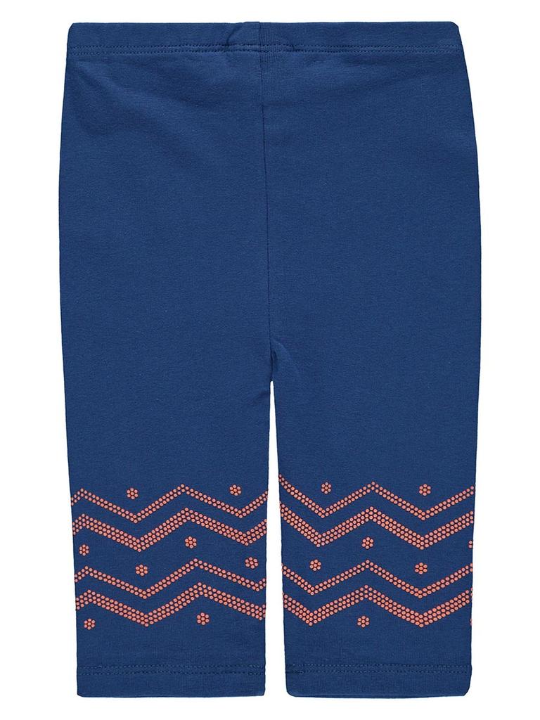 Legginsy Dziewczęce, Granatowe, Kanz