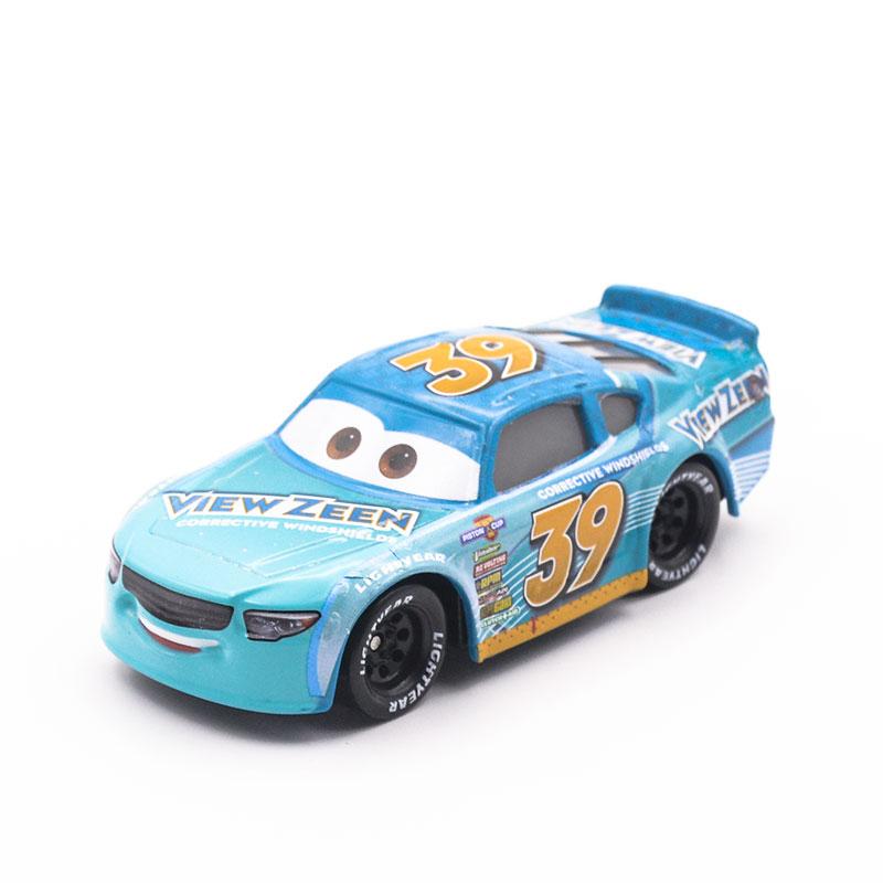 Disney Pixar Cars 3 Metal Diecast Model Lightning McQueen Kids Toy Car Birthday Gift New Blue Ramone No.95 Cruze Jackson Storm