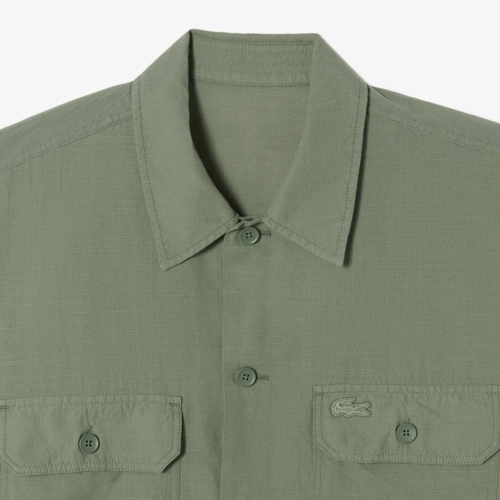 Lacoste Men's Ribbed Shacket CH329E-56GBMY