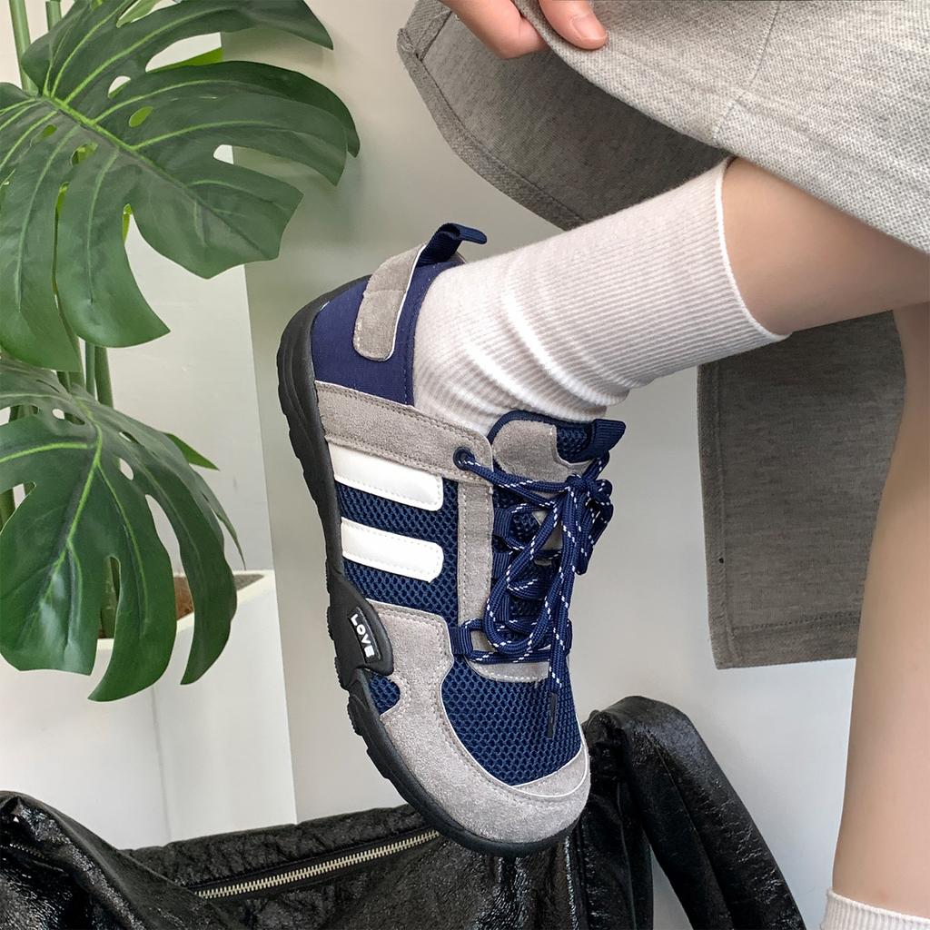 Leather German training shoes women's 2025 new summer mesh breathable non-slip jogging Forrest Gump shoes sports and leisure shoes