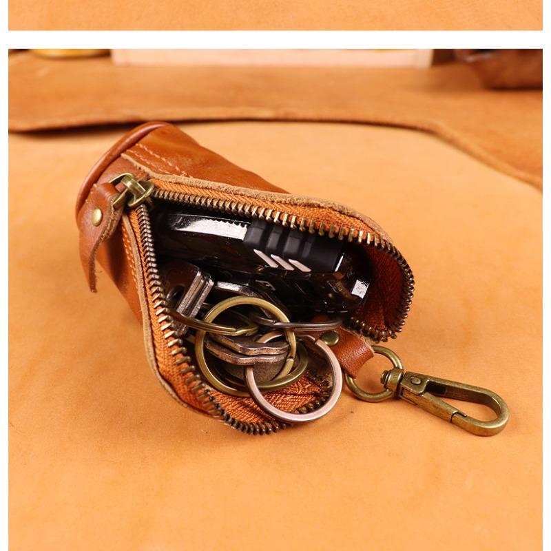 Car Key Bag Retro Change Bag Waist Hanging Bag