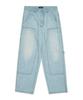 MARK GONZALES Carpenter Bleach Denim Pants - Sky Blue