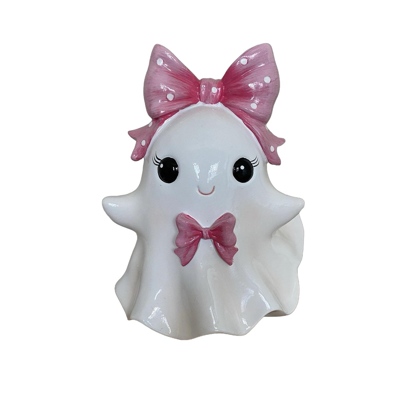 

Halloween Bow Desktop Ornament,Holiday Decorations,Holiday Gifts For Friends One Size