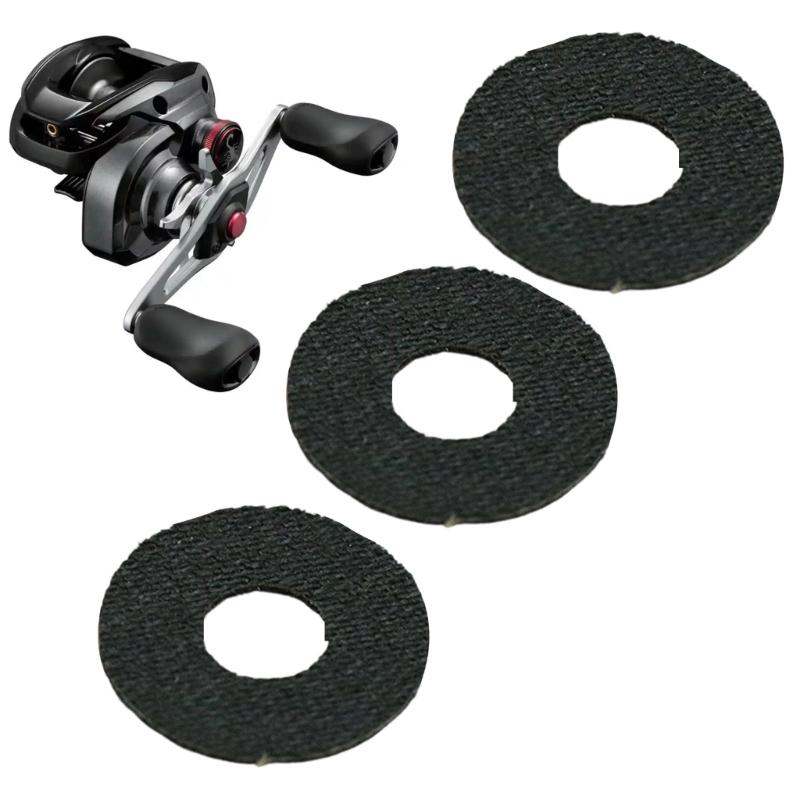 Pack of 5 Drag Washer High Quality Carbon Fiber Brake Pad for Fishing Reel Smooth Operate and Long Lasting Performances