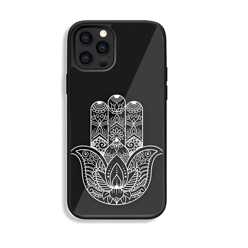

Чехол для телефона Hamsa Hand of Fatim, силиконовый, из поликарбоната и термополиуретана для iPhone 6S 7 8 Plus X Xs Max XR 11 12 13 Mini Pro, противоударный, жесткий чехол iphone 13Mini