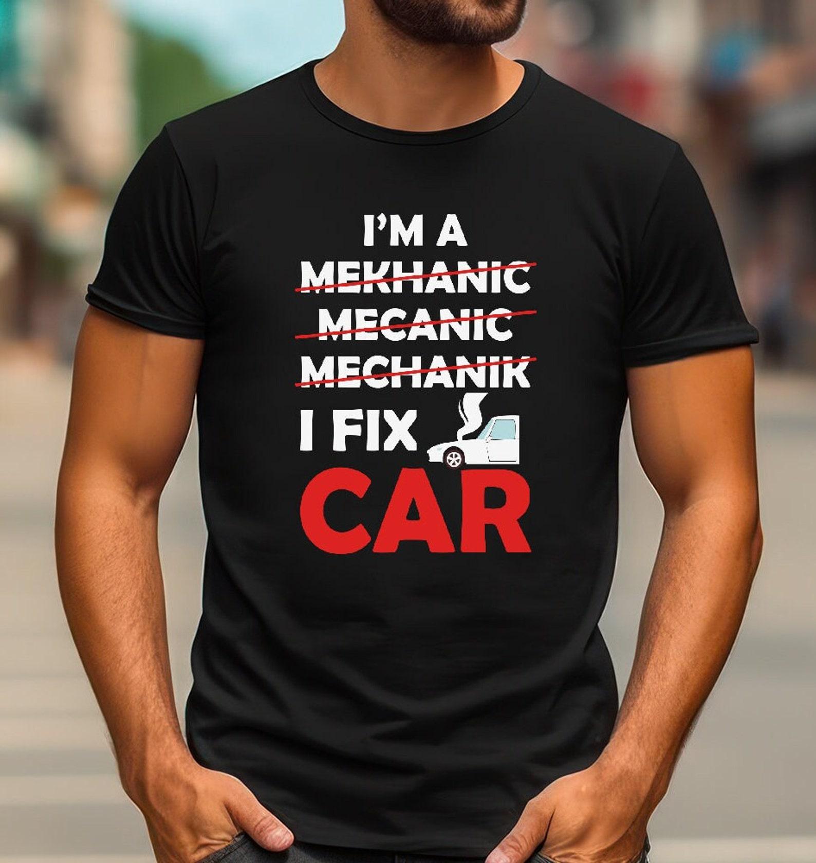 Funny Car Mechanic Shirt Eat Sleep Fix Cars Repeat T-Shirt Car Lover Shirt Car Repair TShirt Car Father s Day Shirt For Car Enthusiast Dad 4XL