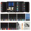 145-Piece Student Sketch Pencil Drawing Tool Set