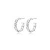 NIMBUS SHINE STAR HOOP EARRINGS (S)