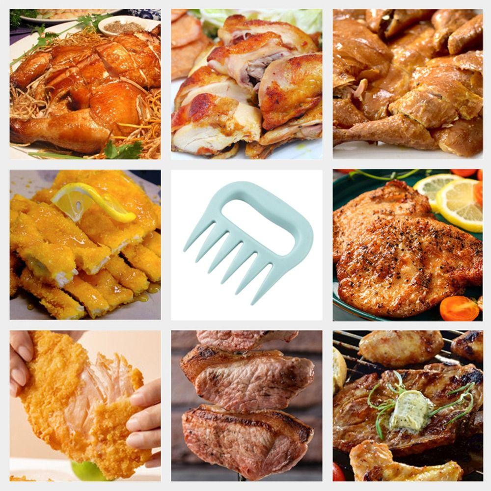 2Pcs Manual Bear Claw Meat Grinder Non-Slip Grip Meat Shredder  Pulled Pork Chicken