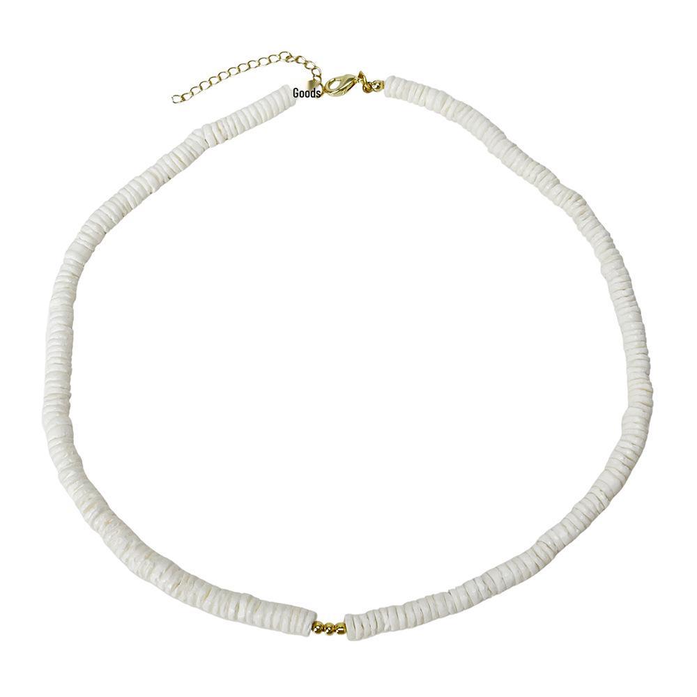 

Европейское и американское богемное коралловое круглое ожерелье - Универсальное, стильное, с необычным дизайном белый