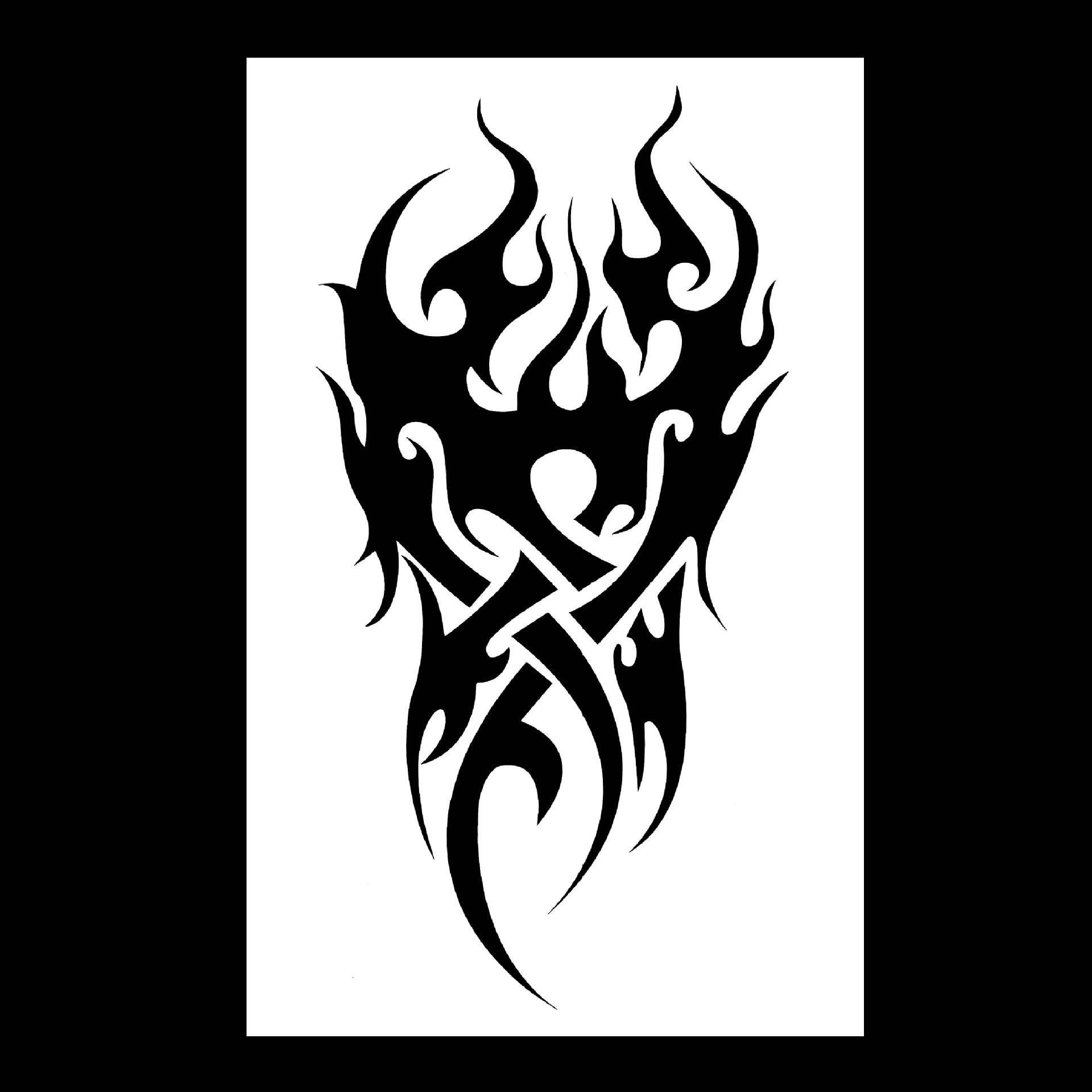 

Водонепроницаемые наклейки для татуировки: Волк, Карп, Гуань Гун, Череп, Пламя, Гейша, Крест, Сова, Цветы 12*19cm