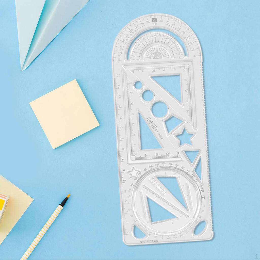 Geometrické pravítko Přesná řemeslná kreslící pravítka pro šití dřevozpracujících budov